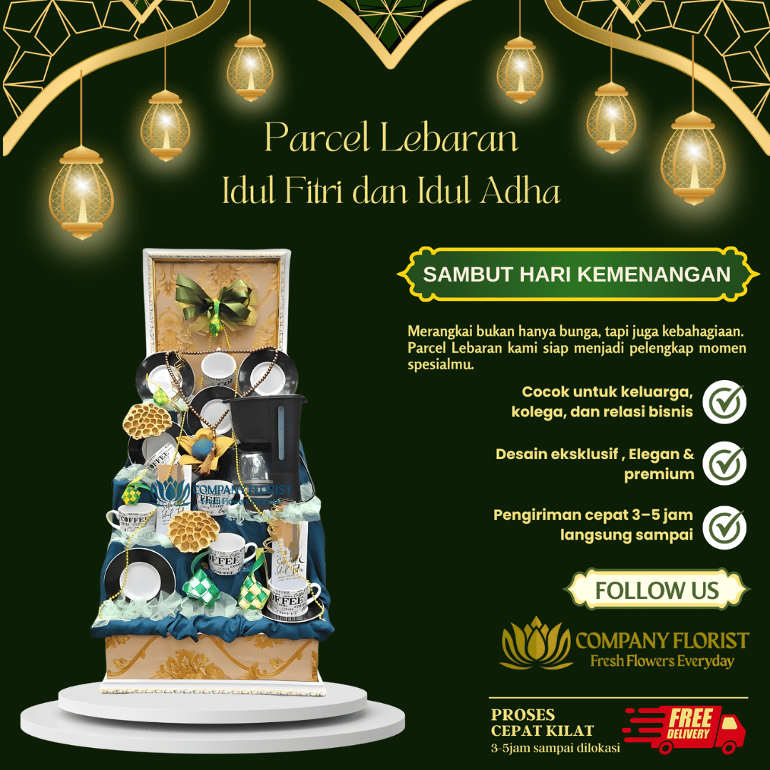 Parcel Lebaran Set Peralatan Makan Elegan